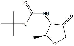 L-erythro-2-Pentulose, 1,4-anhydro-3,5-dideoxy-3-[[(1,1- 구조식 이미지