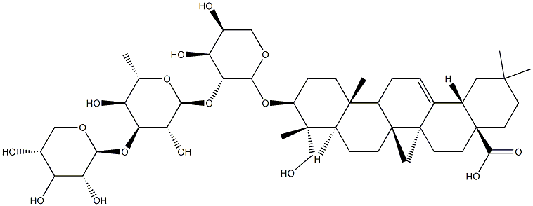 sapindoside B Structure