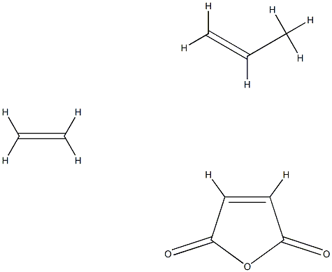 에틸렌/말레익안하이드라이드/프로필렌코폴리머 구조식 이미지