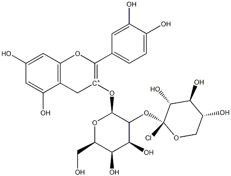 31073-32-2 CYANIDIN-3-O-LATHYROSIDE CHLORIDE(SH)