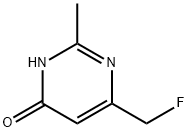 4-Pyrimidinol, 6-(fluoromethyl)-2-methyl- (6CI,8CI) 구조식 이미지