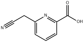 2-피리딘카르복실산,6-(시아노메틸)-(9CI) 구조식 이미지