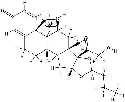 9α-BroMobudesonide Structure