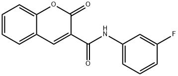 N-(3-fluorophenyl)-2-oxo-2H-chromene-3-carboxamide Structure