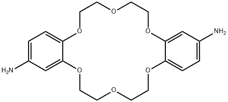 4,4-DIAMINODIBENZO-18-CROWN-6 (CATALOG # 1216A) 구조식 이미지
