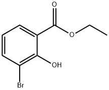 ETHYL 3-BROMO-2-HYDROXYBENZOATE Structure