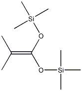 Bistrimethylsilyl dimethyl ketene acetaldehyde Structure