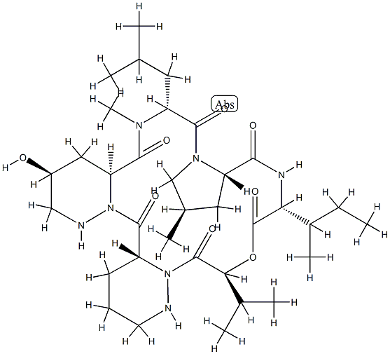 Monamycin D2 (8CI,9CI) 구조식 이미지