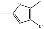 3-BROMO-2,5-DIMETHYLTHIOPHENE(WXC00917) 구조식 이미지