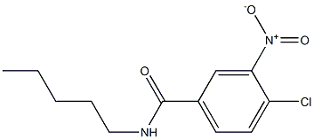 4-chloro-3-nitro-N-pentylbenzamide 구조식 이미지