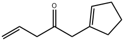 4-Penten-2-one,1-(1-cyclopenten-1-yl)-(9CI) Structure