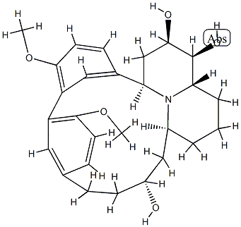 (12R)-리트란칸-8α,9α,12-트리올 구조식 이미지