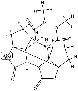 2,3,4,5,7,8-Hexahydro-10,12-dioxo-1H,6H-8a,5:8b,4-bis(epoxymethano)-3a,5a-ethano-as-indacene-13,14-dicarboxylic acid dimethyl ester Structure