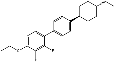 4-ethoxy-2,3-difluoro-4'-(trans-4-ethylcyclohexyl)- 1,1'-Biphenyl 구조식 이미지