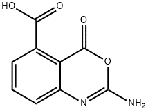 4H-3,1-Benzoxazine-5-carboxylicacid,2-amino-4-oxo-(8CI) 구조식 이미지