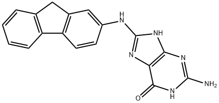 N-(guanin-8-yl)-2-aminofluorene Structure