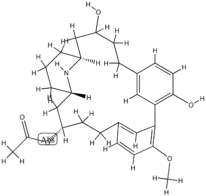 Lythranidine 12-acetate Structure