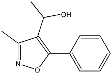4-이속사졸메탄올,-알파-,3-디메틸-5-페닐-(9CI) 구조식 이미지