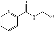 2-피리딘카르복사미드,N-(히드록시메틸)-(9CI) 구조식 이미지