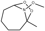 7,8-Dioxa-9-azabicyclo[4.2.1]nonane,9-methoxy-1-methyl-(9CI) Structure