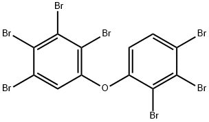 2,23,34,45-헵타브로모디페닐에테르 구조식 이미지