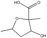 헥손산,2,5-안하이드로-4,6-디데옥시-2-C-메틸-(9CI) 구조식 이미지