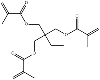 Trimethylolpropane trimethacrylate Structure