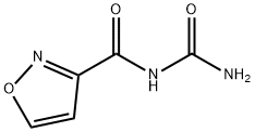 3-Isoxazolecarboxamide,N-(aminocarbonyl)-(9CI) Structure