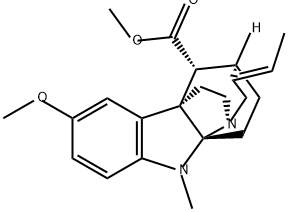 10-메톡시-1-메틸-2,4(1H)-사이클로-3,4-세코아쿠암밀란-17-오산메틸에스테르 구조식 이미지
