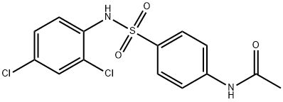 4-(2,4-Dichlorophenylsulfamoyl)acetanilide, 97% Structure
