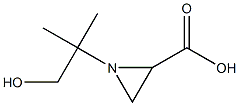 2-Aziridinecarboxylicacid,1-(2-hydroxy-1,1-dimethylethyl)-(9CI) Structure