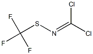 α,α-Dichloro-N-(trifluoromethylthio)methanimine Structure