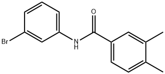 N-(3-bromophenyl)-3,4-dimethylbenzamide 구조식 이미지
