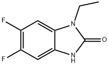 2H-Benzimidazol-2-one,1-ethyl-5,6-difluoro-1,3-dihydro-(9CI) Structure