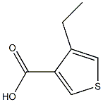 3-Thiophenecarboxylicacid,4-ethyl-(9CI) Structure