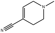 4-Pyridinecarbonitrile,1,2,3,6-tetrahydro-1-methyl-(9CI) Structure