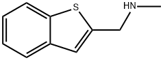 (1-벤조티엔-2-일메틸)메틸아민(SALTDATA:HCl) 구조식 이미지