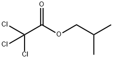 Trichloroacetic acid 2-methylpropyl ester Structure