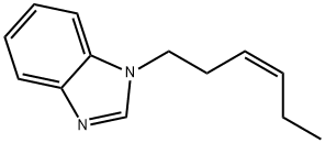 1H-Benzimidazole,1-(3Z)-3-hexenyl-(9CI) Structure