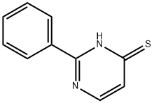 4(1H)-Pyrimidinethione,2-phenyl-(9CI) Structure