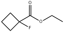 Cyclobutanecarboxylic acid, 1-fluoro-, ethyl ester (6CI,8CI,9CI) Structure