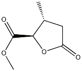 D-erythro-Pentaric acid, 3,4-dideoxy-3-methyl-, 5,2-lactone, 1-methyl ester Structure