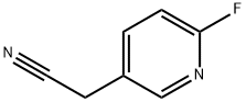 3-Pyridineacetonitrile,6-fluoro-(9CI) Structure