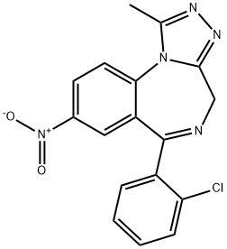 Clonitrazolam Structure