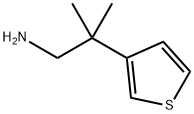 3-Thiopheneethanamine,  -bta-,-bta--dimethyl- Structure