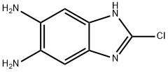 1H-Benzimidazole-5,6-diamine,2-chloro-(9CI) Structure