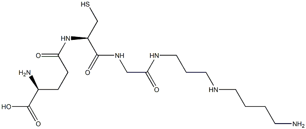 글루타치오닐스페르미딘 구조식 이미지