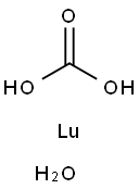 Lutetium Carbonate n-Hydrate Structure