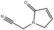 1H-Pyrrole-1-acetonitrile,2,5-dihydro-2-oxo-(9CI) 구조식 이미지