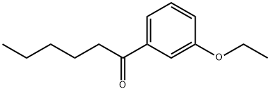 1-Hexanone,1-(3-ethoxyphenyl)-(9CI) Structure